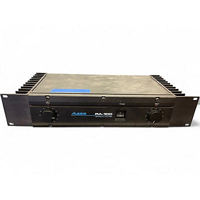 Used Alesis RA100 Power Amp