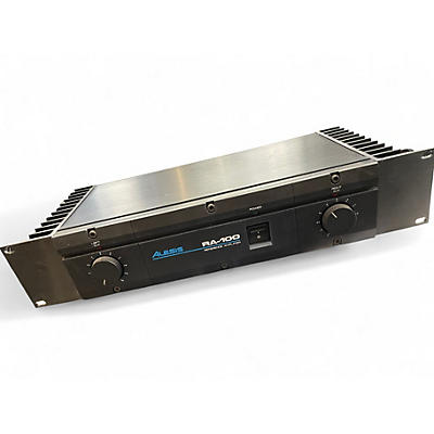 Used Alesis RA100 Power Amp