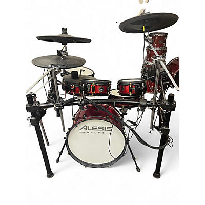 Used Alesis Strike Mesh Electric Drum Set
