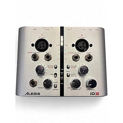 Used Alesis iO2 AUDIO INTERFACE