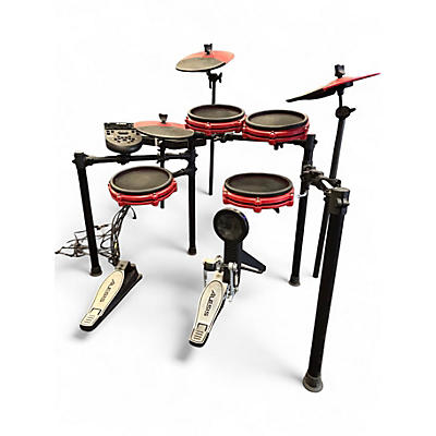 Used Alesis nitro max 8 Electric Drum Set
