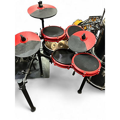 Used Alesis nitro max Electric Drum Set