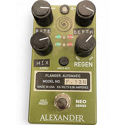 Used Alexander FLANGER Effect Pedal