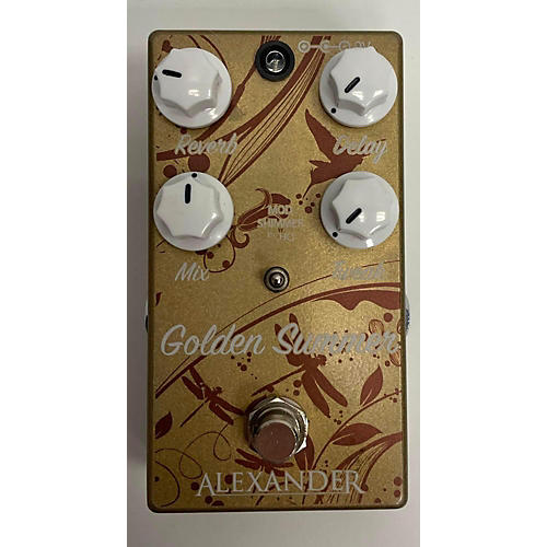 Used Alexander Golden Summer Effect Pedal | Musician's Friend