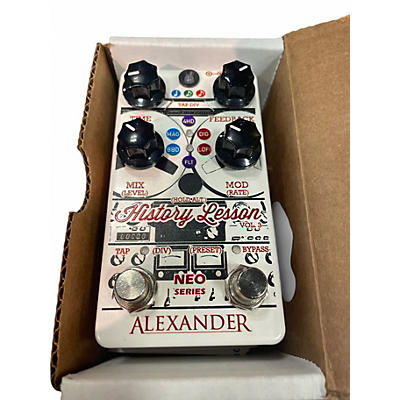 Used Alexander History Lesson Vol 3 Effect Pedal