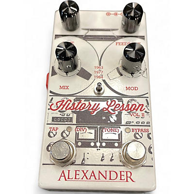 Used Alexander History Lesson Vol II Effect Pedal