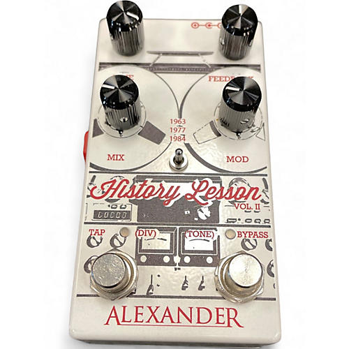 Used Alexander History Lesson Vol II Effect Pedal