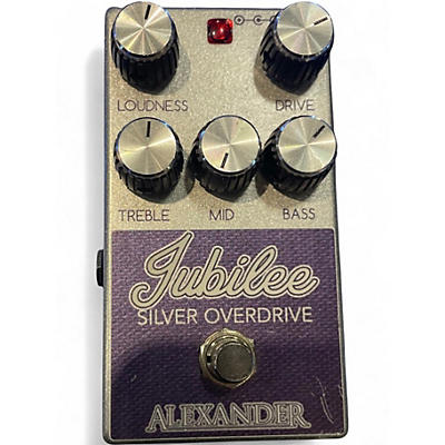 Used Alexander Jubilee Silver Overdrive Effect Pedal
