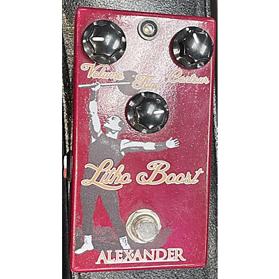 Used Alexander Litho Boost Effect Pedal