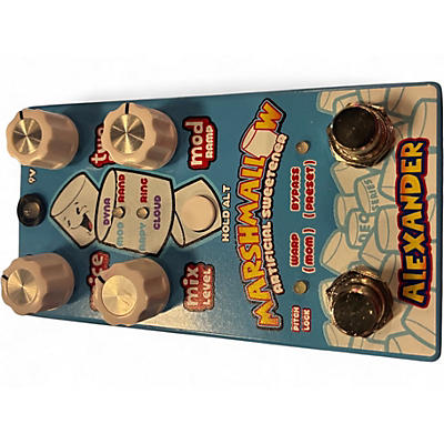 Used Alexander MARSHMALLOW Effect Pedal Package