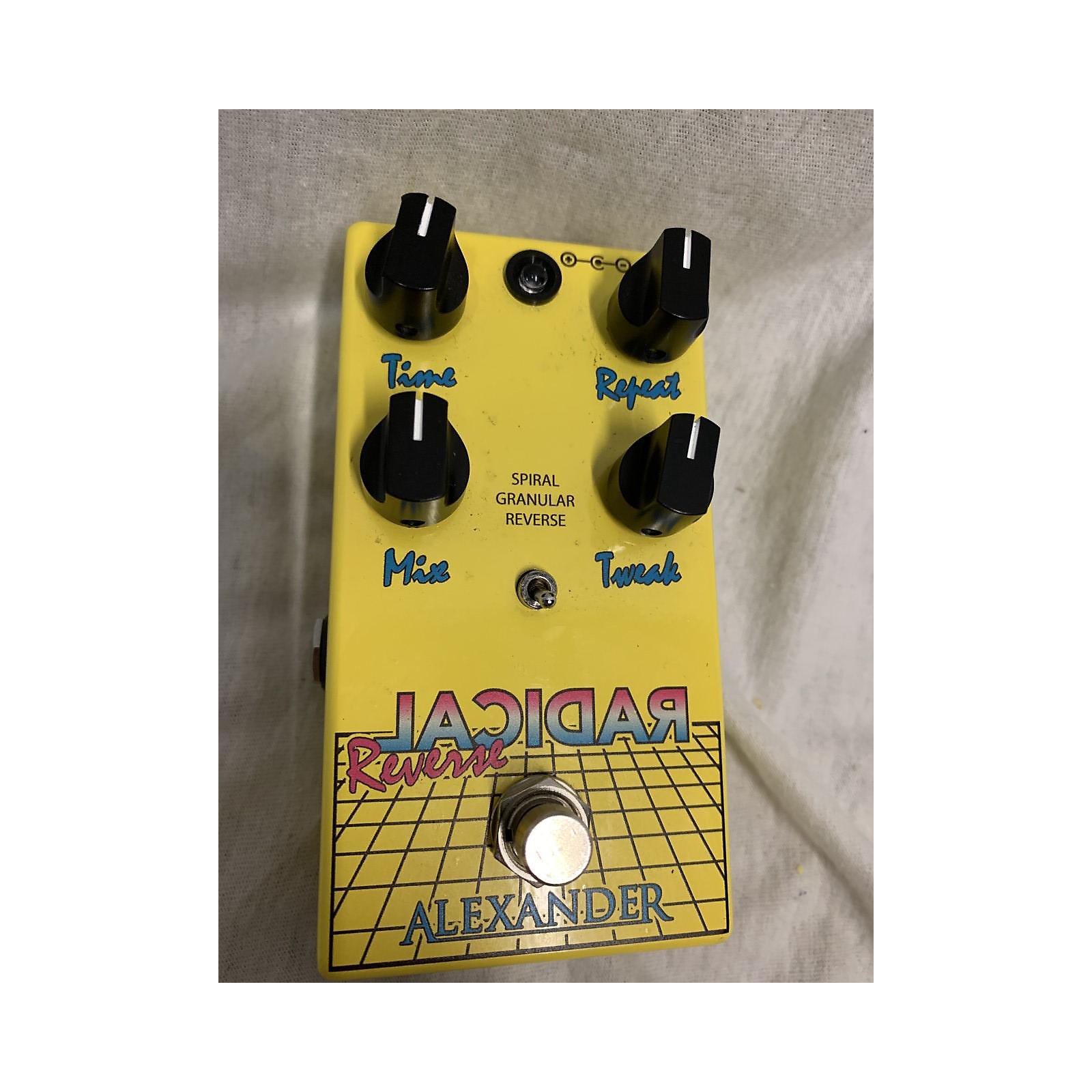 Used Alexander Pedals Reverse Radical Delay Effect Pedal Musician's