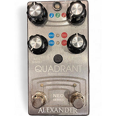 Used Alexander Quadrant Audio Mirror Effect Pedal