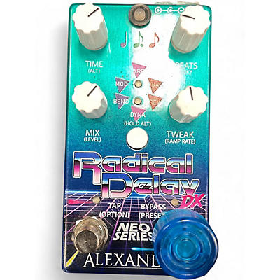 Used Alexander Radial Delay Effect Pedal