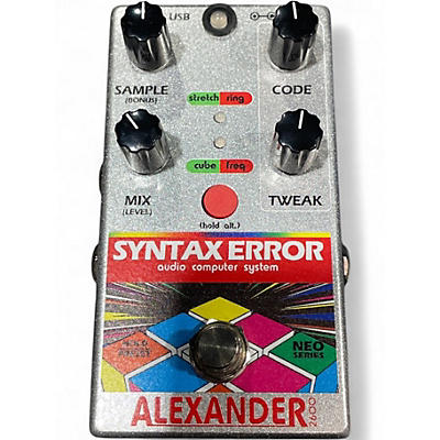 Used Alexander SYNTAX ERROR Effect Pedal