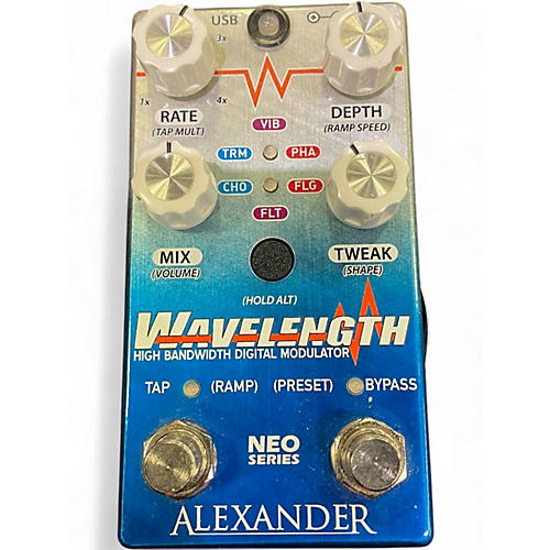 Used Alexander Wave Length Effect Pedal