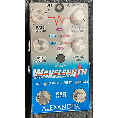 Used Alexander Wavelength Effect Pedal