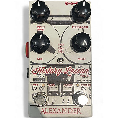 Used Alexander history lesson vol II Effect Pedal