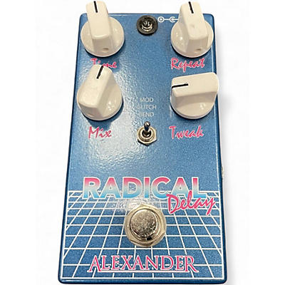 Used Alexander radical delay Effect Pedal