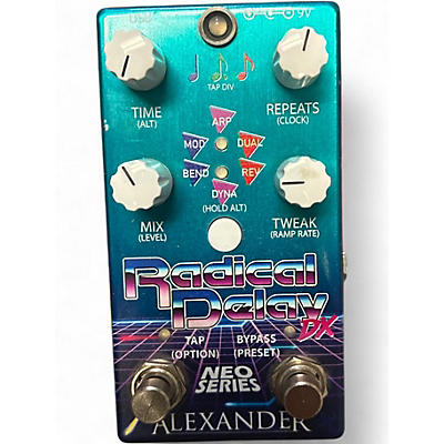 Used Alexander radical delay Effect Pedal
