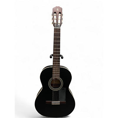 Used Alhambra 1 C Black Classical Acoustic Guitar