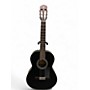 Used Alhambra 1 C Black Classical Acoustic Guitar Black