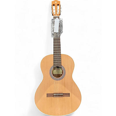 Alhambra Used Alhambra 10 P Natural Cedar Classical Acoustic Electric Guitar