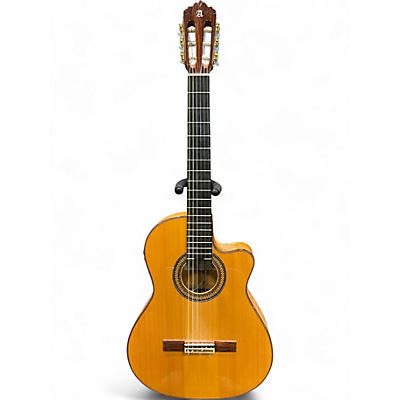 Used Alhambra 7 FC CW E5 Natural Classical Acoustic Electric Guitar