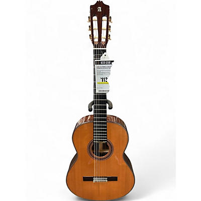 Used Alhambra 7 P Natural Classical Acoustic Guitar
