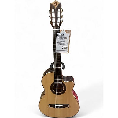 Used Alhambra CS3 CW A E2 Natural Classical Acoustic Electric Guitar