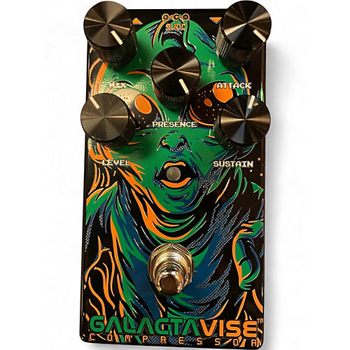 Used All Pedal GALACTAVISE COMPRESSOR Effect Pedal