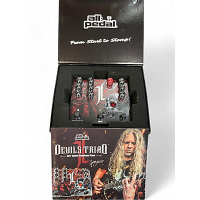 All Pedal Used All Pedal JEFF LOOMIS DEVILS TRIAD Effect Processor