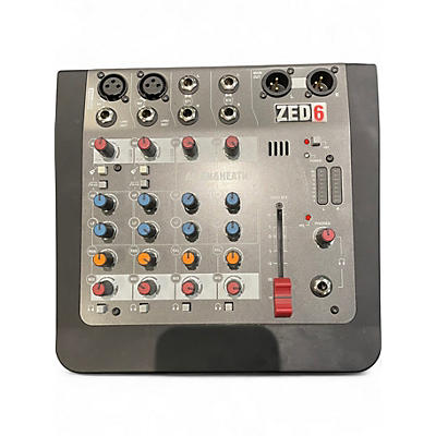 Used Allen & Heath ZED 6 Unpowered Mixer