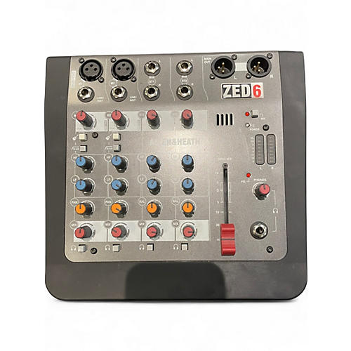 Used Allen & Heath ZED 6 Unpowered Mixer