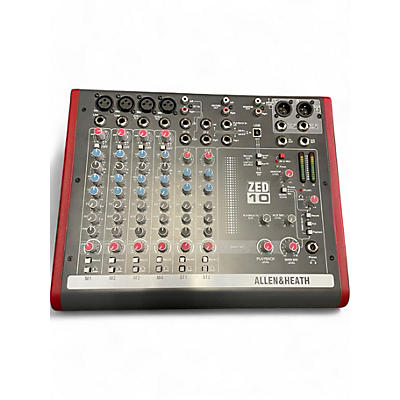 Allen & Heath Used Allen & Heath ZED10 Line Mixer