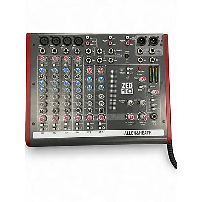 Used Allen & Heath ZED10 Line Mixer