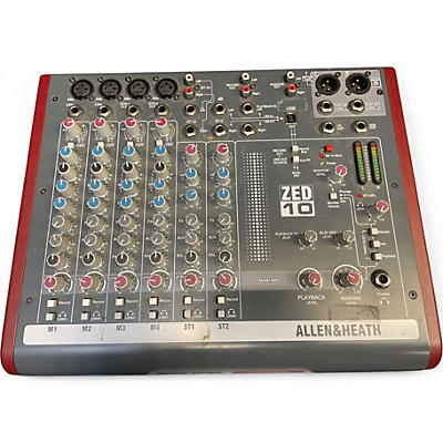 Used Allen & Heath ZED10 Line Mixer
