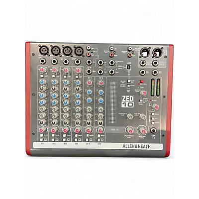 Used Allen & Heath ZED10 Unpowered Mixer