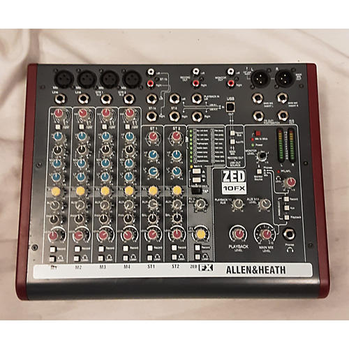 Allen & Heath Used Allen & Heath ZED10FX Unpowered Mixer