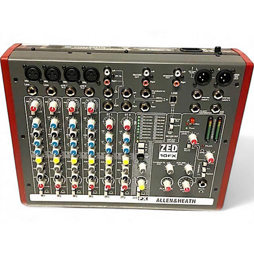 Used Allen & Heath ZED10FX Unpowered Mixer