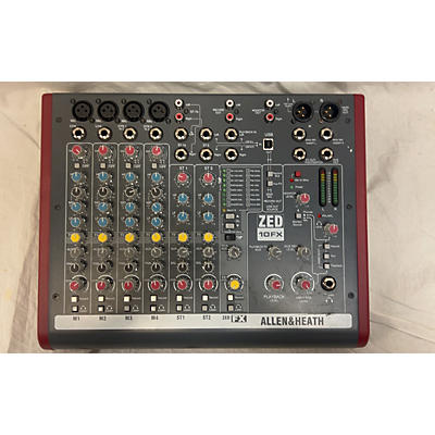 Allen & Heath Used Allen & Heath ZED10FX Unpowered Mixer