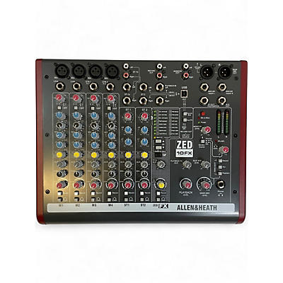 Allen & Heath Used Allen & Heath ZED10FX Unpowered Mixer