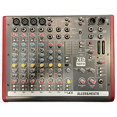 Used Allen & Heath ZED10FX Unpowered Mixer