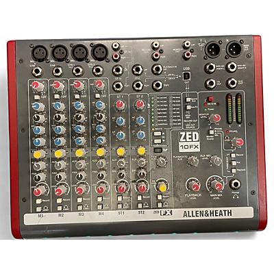 Used Allen & Heath ZED10FX Unpowered Mixer