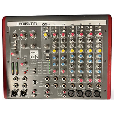 Used Allen & Heath ZED10FX Unpowered Mixer