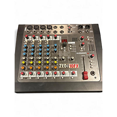 Used Allen & Heath ZED10FX Unpowered Mixer