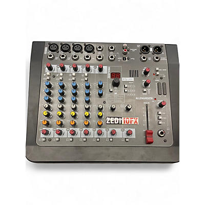 Used Allen & Heath ZED10FX Unpowered Mixer