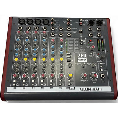 Used Allen & Heath ZED10FX Unpowered Mixer