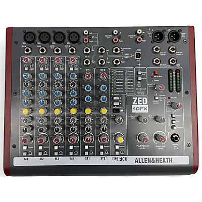 Used Allen & Heath ZED10FX Unpowered Mixer
