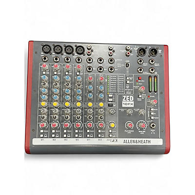 Used Allen & Heath ZED10FX Unpowered Mixer
