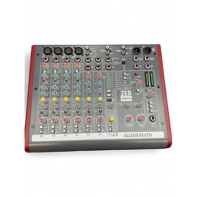 Used Allen & Heath ZED10FX Unpowered Mixer